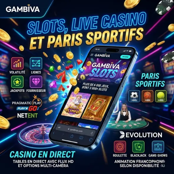 Jeux dans l'application Gambiva